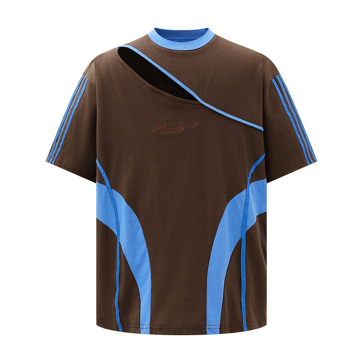 Patchwork Contrast Tee