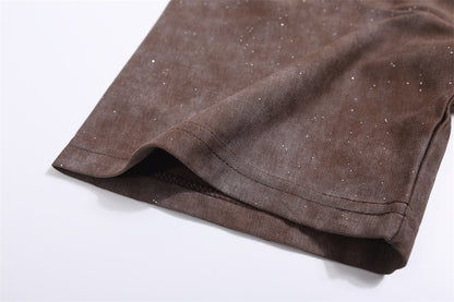 Letter Print Short-sleeve T-shirt