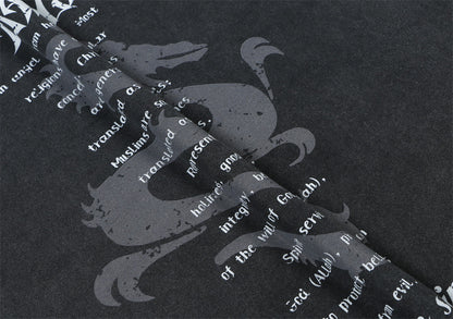 Dragon Print Casual Round Neck Vest For Men