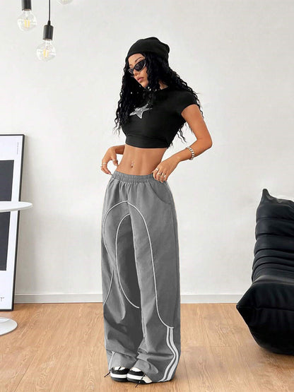 Street Style High Street Personalized Design Pants