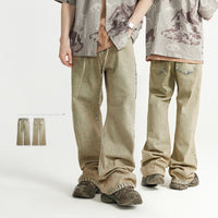 Wide-Leg Street Pants