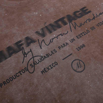 Letter Print Short-sleeve T-shirt